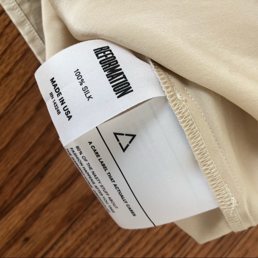 SOLD Reformation Summer Top in Ivory - Picture 3 of 6